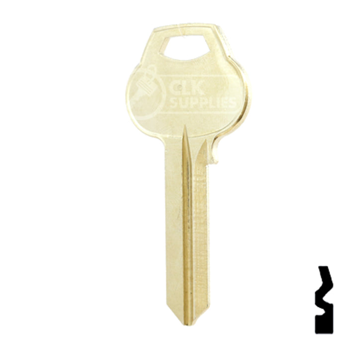 Uncut Key Blank | Corbin Russwin | 1012-D1 Residential-Commercial Key Ilco