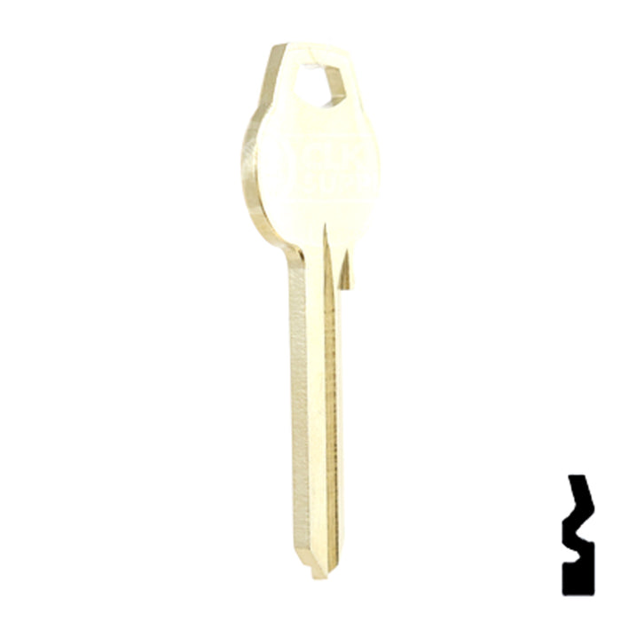 Uncut Key Blank | Corbin Russwin | 1012-D1 Residential-Commercial Key Ilco