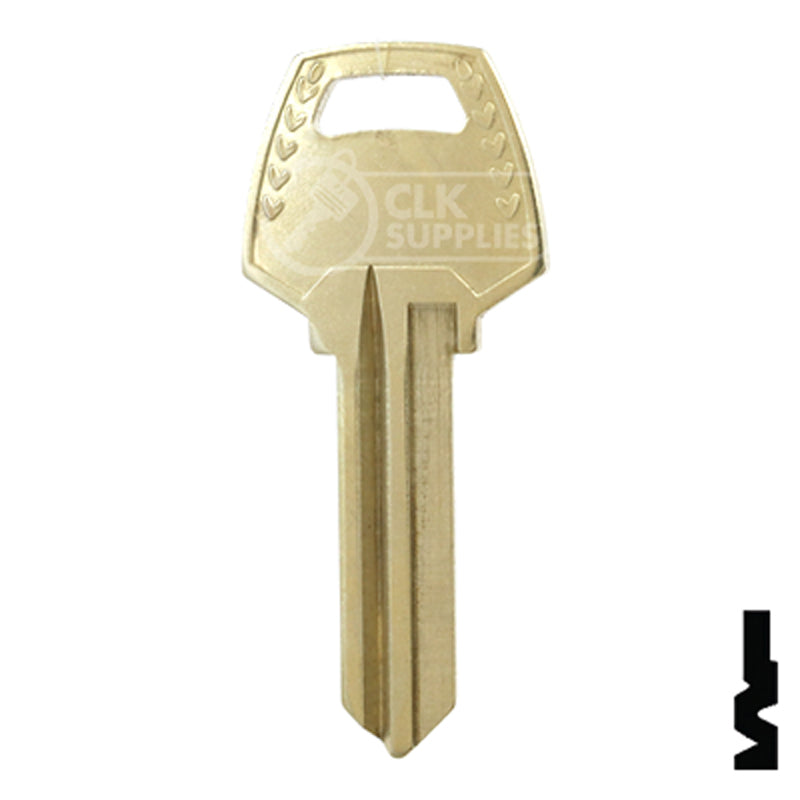 Uncut Key Blank | Corbin Russwin | 60-6-NS,COR-9S Residential-Commercial Key JMA USA