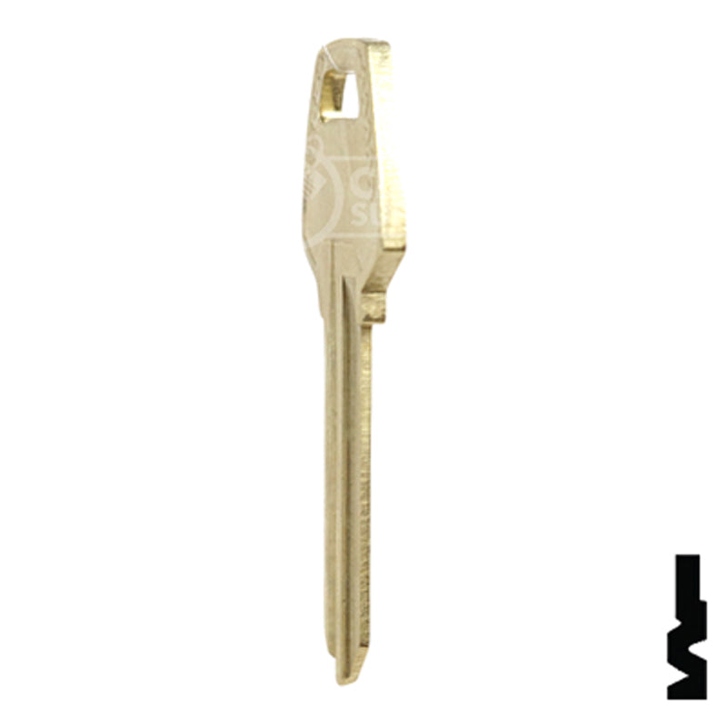 Uncut Key Blank | Corbin Russwin | 60-6-NS,COR-9S Residential-Commercial Key JMA USA