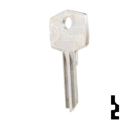 Uncut Key Blank | Corbin Russwin | 62FS, S71B Residential-Commercial Key Ilco