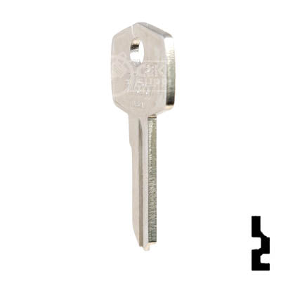 Uncut Key Blank | Corbin Russwin | 62FS, S71B Residential-Commercial Key Ilco