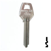 Uncut Key Blank | Corbin Russwin | A1001ABM, CO89 Residential-Commercial Key Ilco