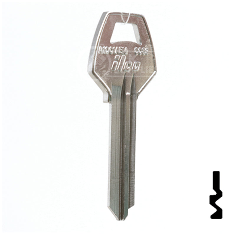 Uncut Key Blank | Corbin Russwin | A1001ABM, CO89 Residential-Commercial Key Ilco