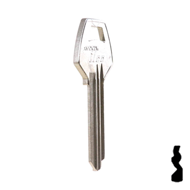 Uncut Key Blank | Corbin Russwin | A1001CDM Residential-Commercial Key Ilco