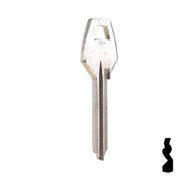Uncut Key Blank | Corbin Russwin | A1001CDM Residential-Commercial Key Ilco