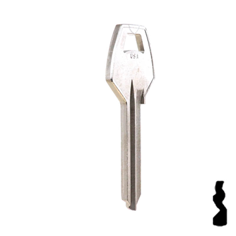 Uncut Key Blank | Corbin Russwin | A1001CDM Residential-Commercial Key Ilco