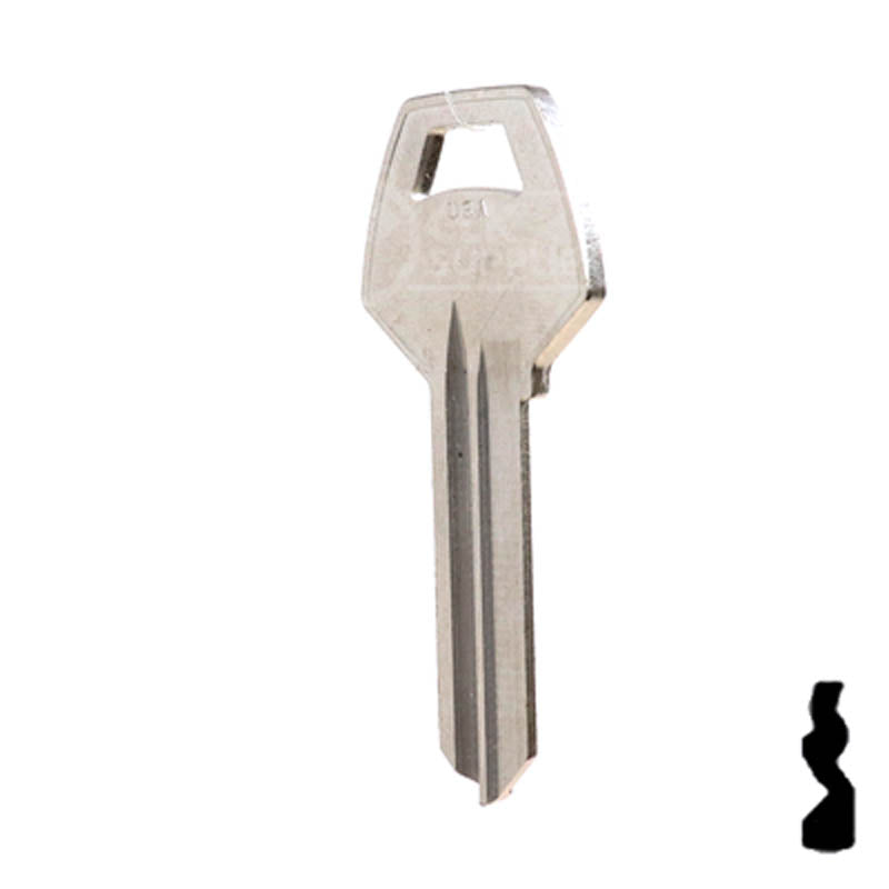 Uncut Key Blank | Corbin Russwin | A1001CDM Residential-Commercial Key Ilco