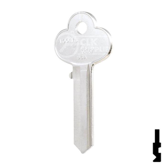 Uncut Key Blank | Corbin Russwin | A1001MJ, COR-112 Residential-Commercial Key Ilco