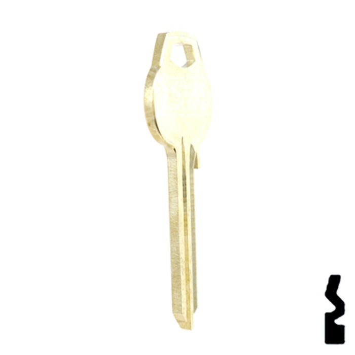 Uncut Key Blank | Corbin Russwin | A1011-L1 Residential-Commercial Key Ilco