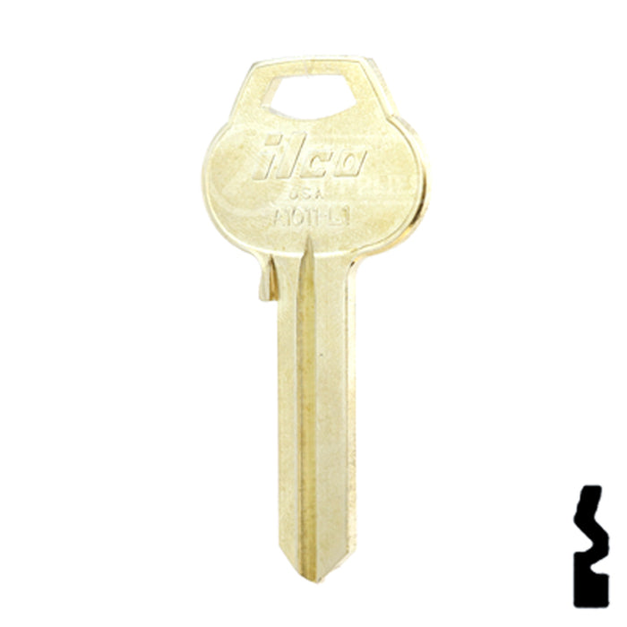 Uncut Key Blank | Corbin Russwin | A1011-L1 Residential-Commercial Key Ilco