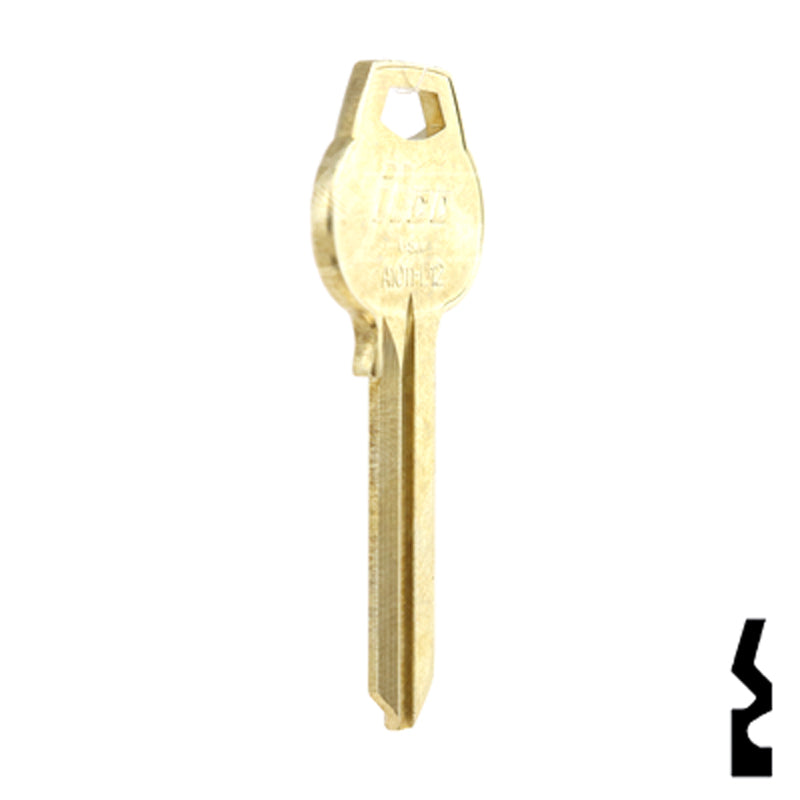 Uncut Key Blank | Corbin Russwin | A1011-L12 Residential-Commercial Key Ilco