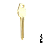Uncut Key Blank | Corbin Russwin | A1011-L12 Residential-Commercial Key Ilco