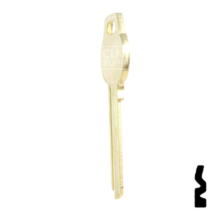 Uncut Key Blank | Corbin Russwin | A1011-L2 Residential-Commercial Key Ilco