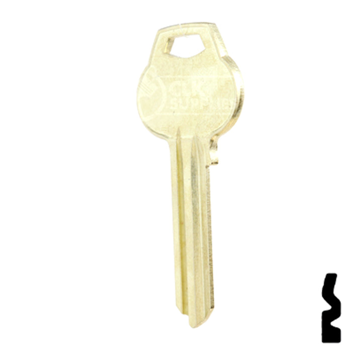 Uncut Key Blank | Corbin Russwin | A1011-L2 Residential-Commercial Key Ilco