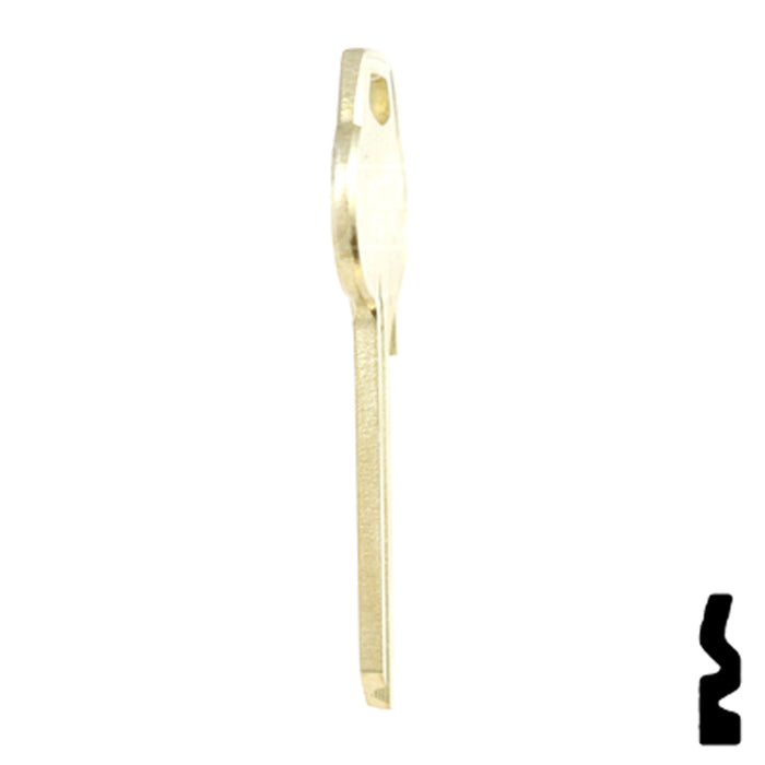 Uncut Key Blank | Corbin Russwin | A1011-L2 Residential-Commercial Key Ilco