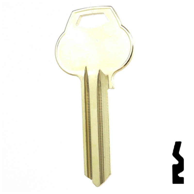 Uncut Key Blank | Corbin Russwin | A1011-L3 Residential-Commercial Key Ilco