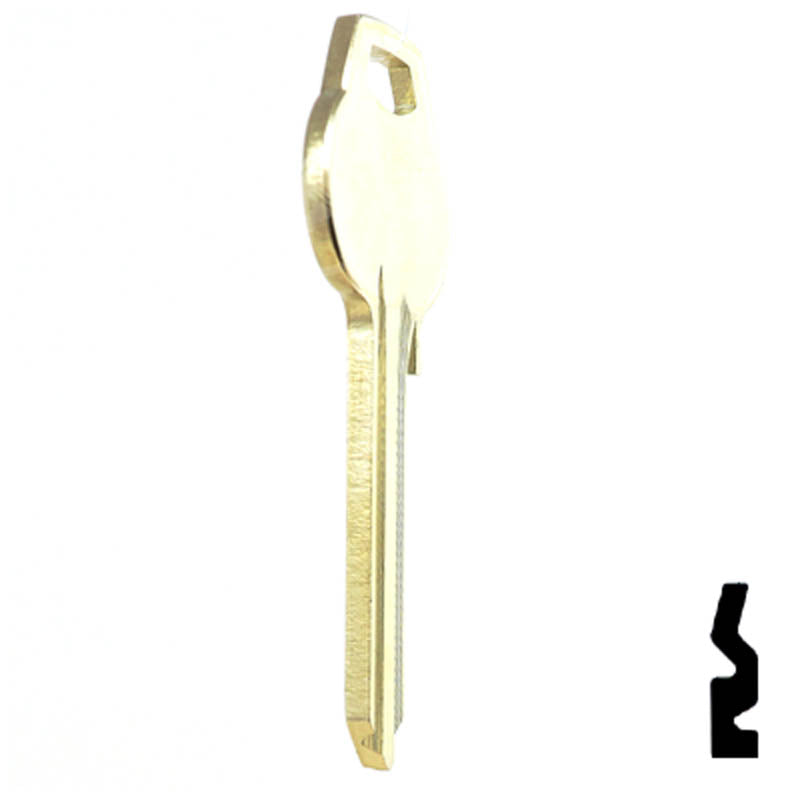 Uncut Key Blank | Corbin Russwin | A1011-L3 Residential-Commercial Key Ilco
