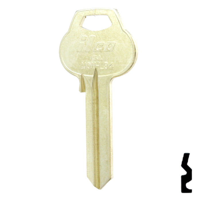 Uncut Key Blank | Corbin Russwin | A1011-L34 Residential-Commercial Key Ilco
