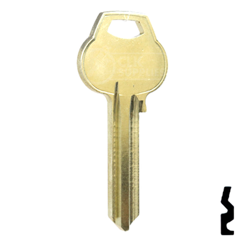 Uncut Key Blank | Corbin Russwin | A1011-L34 Residential-Commercial Key Ilco