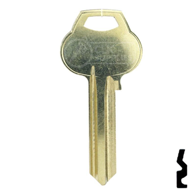 Uncut Key Blank | Corbin Russwin | A1011-L34 Residential-Commercial Key Ilco