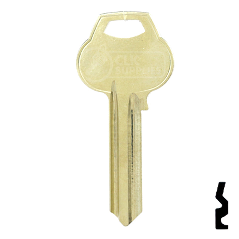 Uncut Key Blank | Corbin Russwin | A1011-L34 Residential-Commercial Key Ilco