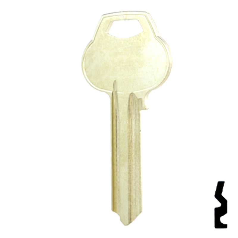 Uncut Key Blank | Corbin Russwin | A1011-L34 Residential-Commercial Key Ilco