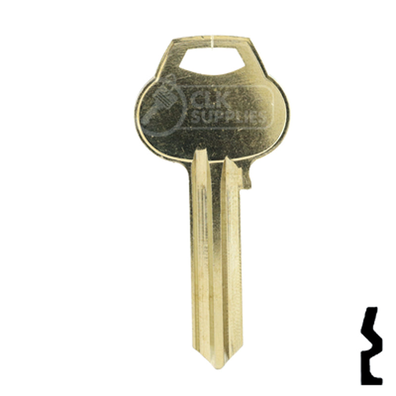 Uncut Key Blank | Corbin Russwin | A1011-L41 Residential-Commercial Key Ilco
