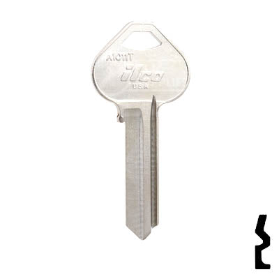 Uncut Key Blank | Corbin Russwin | A1011T Residential-Commercial Key Ilco