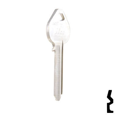 Uncut Key Blank | Corbin Russwin | A1011T Residential-Commercial Key Ilco