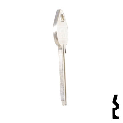 Uncut Key Blank | Corbin Russwin | A1011T Residential-Commercial Key Ilco