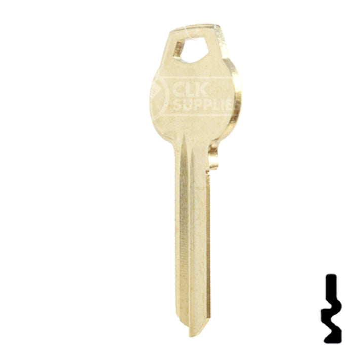 Uncut Key Blank | Corbin Russwin | A1012-59AB Residential-Commercial Key Ilco