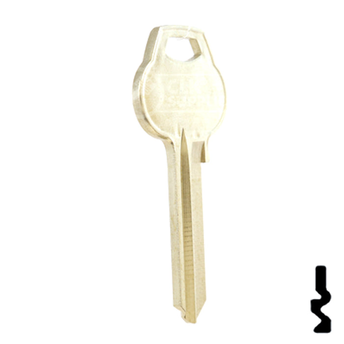 Uncut Key Blank | Corbin Russwin | A1012-59AB Residential-Commercial Key Ilco