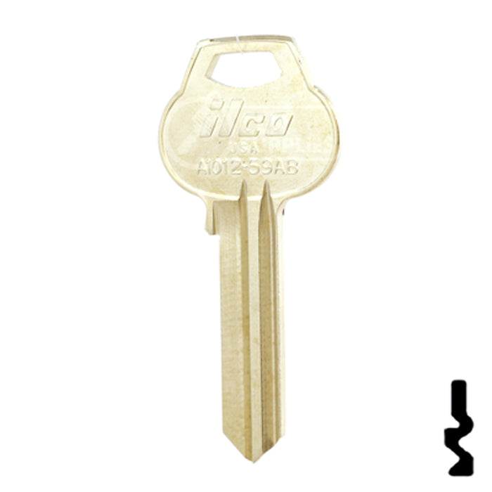 Uncut Key Blank | Corbin Russwin | A1012-59AB Residential-Commercial Key Ilco