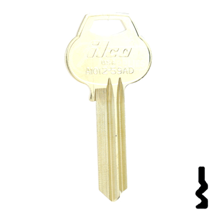 Uncut Key Blank | Corbin Russwin | A1012-59AD Residential-Commercial Key Ilco