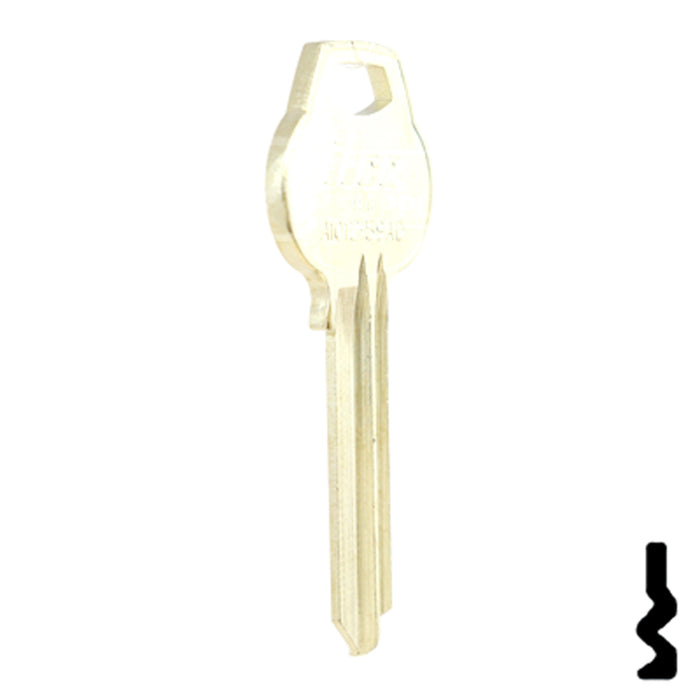 Uncut Key Blank | Corbin Russwin | A1012-59AD Residential-Commercial Key Ilco