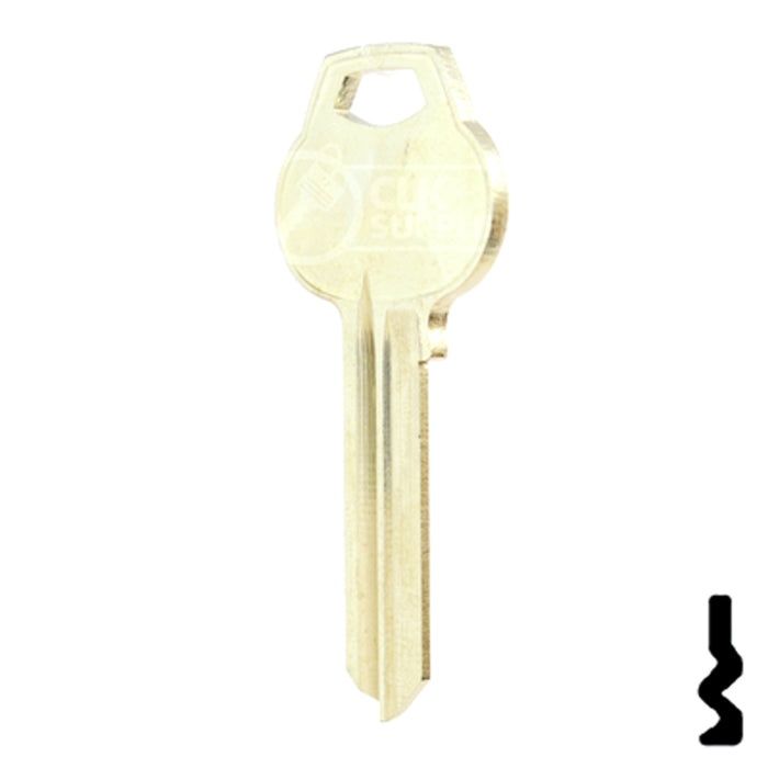 Uncut Key Blank | Corbin Russwin | A1012-59AD Residential-Commercial Key Ilco