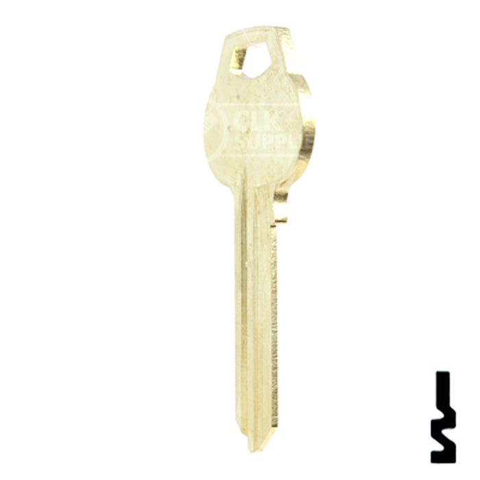 Uncut Key Blank | Corbin Russwin | A1012-59B1 Residential-Commercial Key Ilco