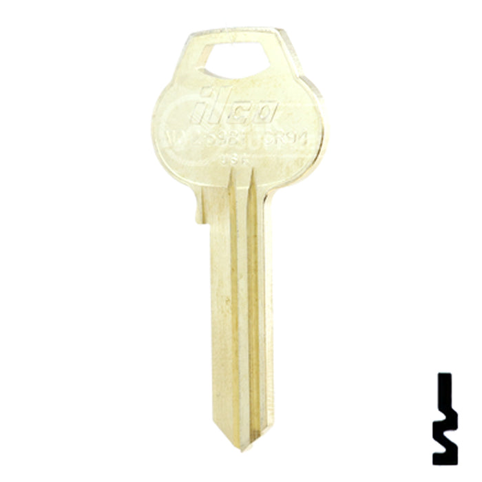 Uncut Key Blank | Corbin Russwin | A1012-59B1 Residential-Commercial Key Ilco