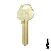 Uncut Key Blank | Corbin Russwin | A1012-59B2 Residential-Commercial Key Ilco