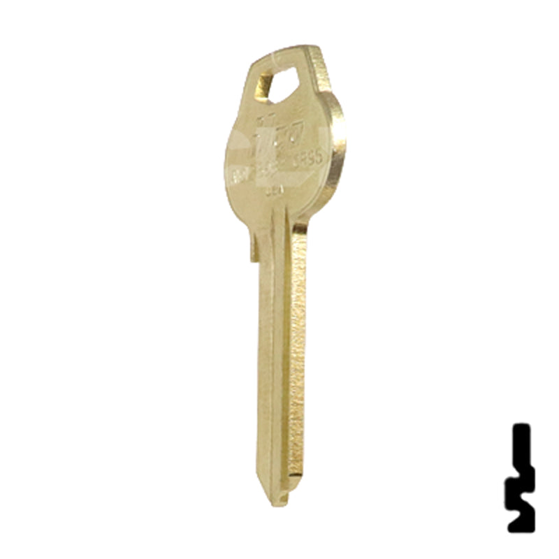 Uncut Key Blank | Corbin Russwin | A1012-59B2 Residential-Commercial Key Ilco