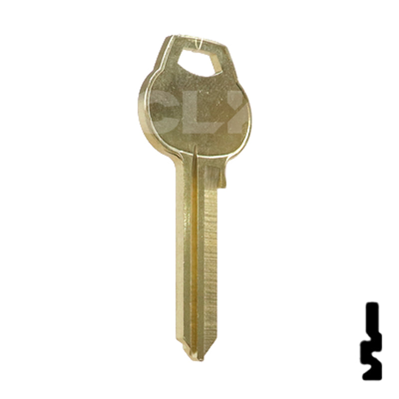 Uncut Key Blank | Corbin Russwin | A1012-59B2 Residential-Commercial Key Ilco