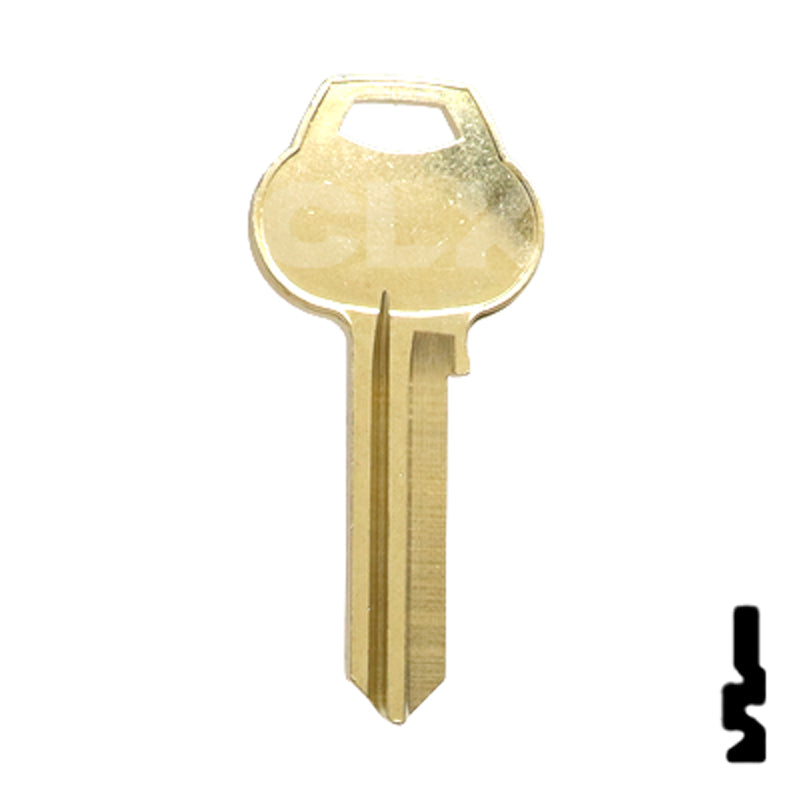 Uncut Key Blank | Corbin Russwin | A1012-59B2 Residential-Commercial Key Ilco