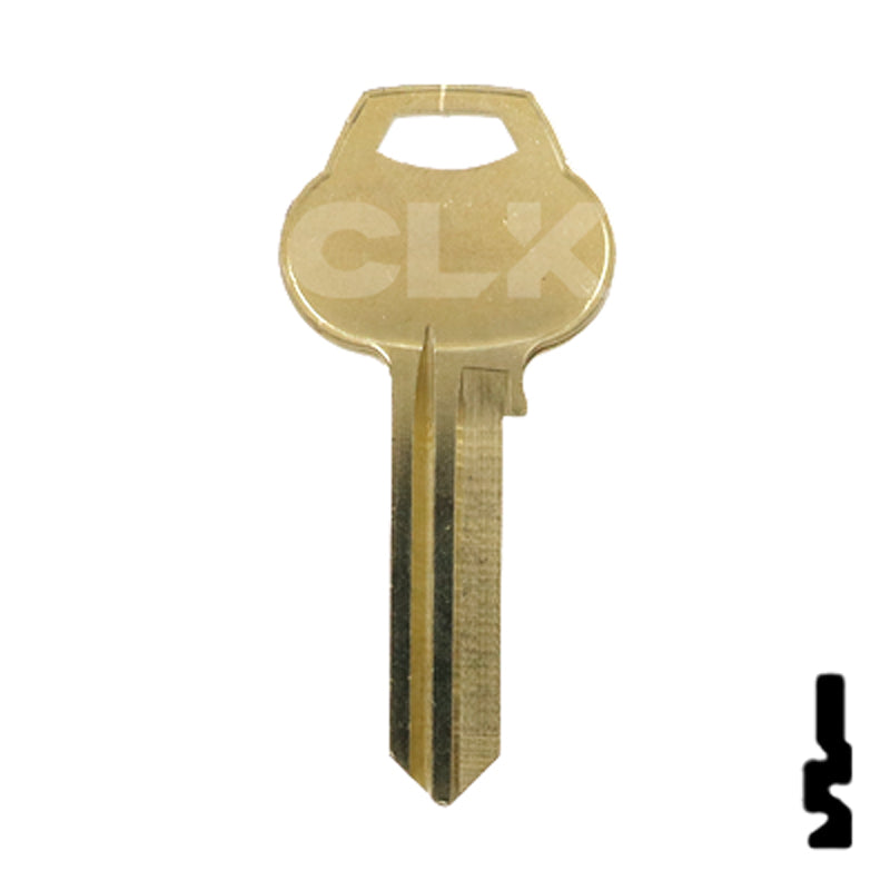 Uncut Key Blank | Corbin Russwin | A1012-59B2 Residential-Commercial Key Ilco