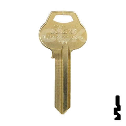 Uncut Key Blank | Corbin Russwin | A1012-59B2