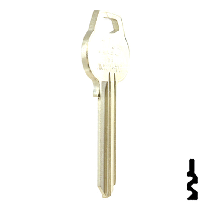 Uncut Key Blank | Corbin Russwin | A1012-59D2 Residential-Commercial Key Ilco