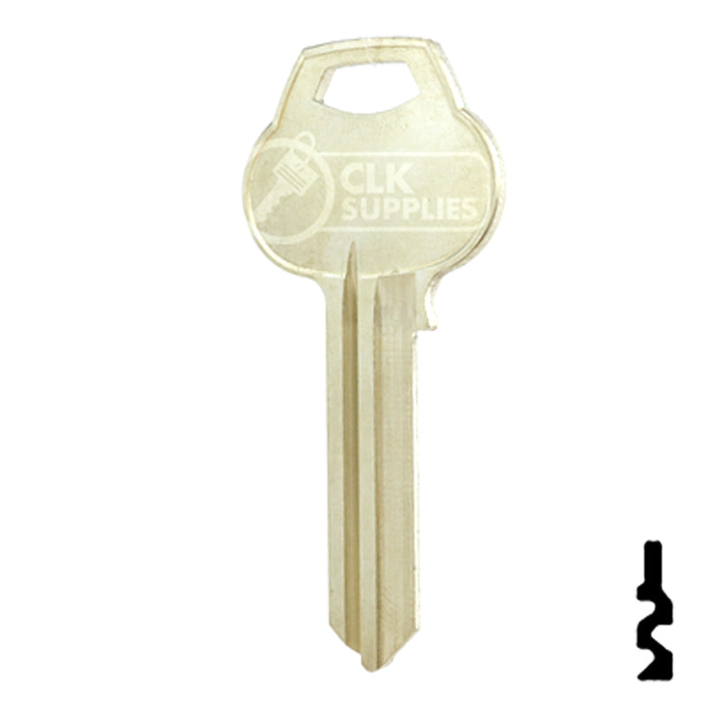 Uncut Key Blank | Corbin Russwin | A1012-59D2 Residential-Commercial Key Ilco