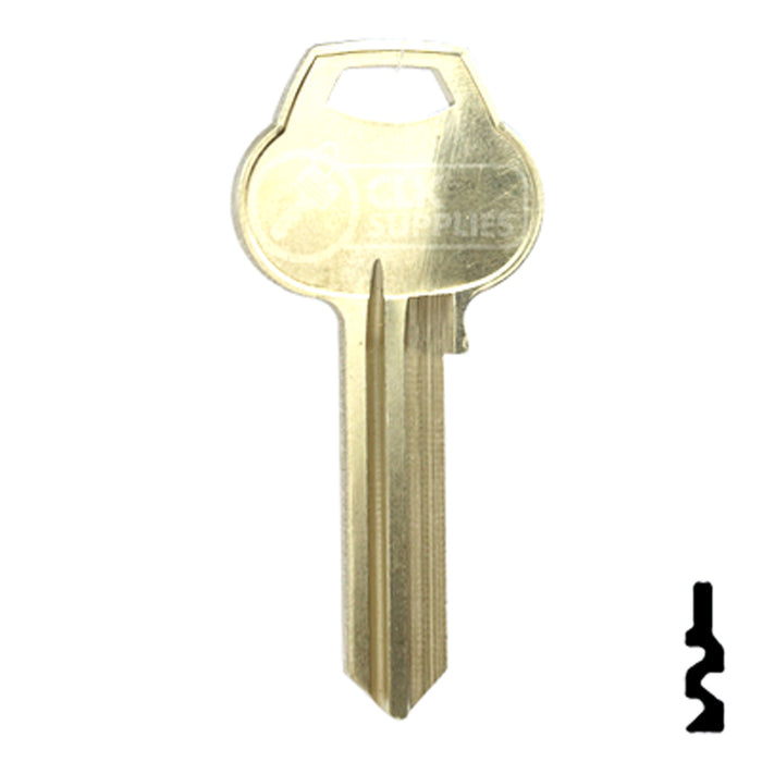 Uncut Key Blank | Corbin Russwin | A1012-59D2 Residential-Commercial Key Ilco