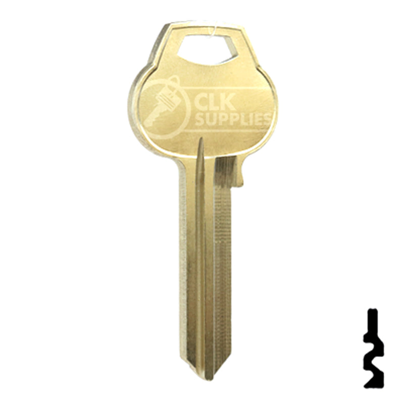 Uncut Key Blank | Corbin Russwin | A1012-59D2 Residential-Commercial Key Ilco