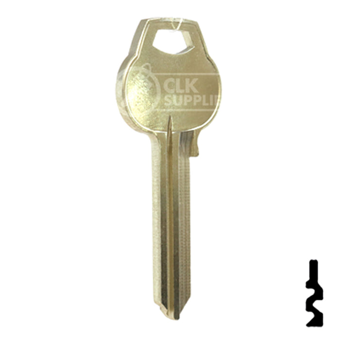Uncut Key Blank | Corbin Russwin | A1012-59D2 Residential-Commercial Key Ilco